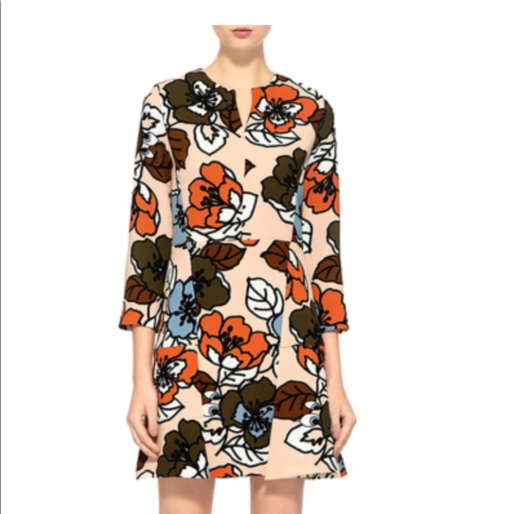 Paul and Joe beautiful floral shift mini dress